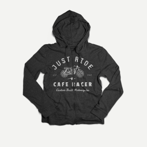 Garment-dyed Super Soft Slub Cotton Hoodie in Ash